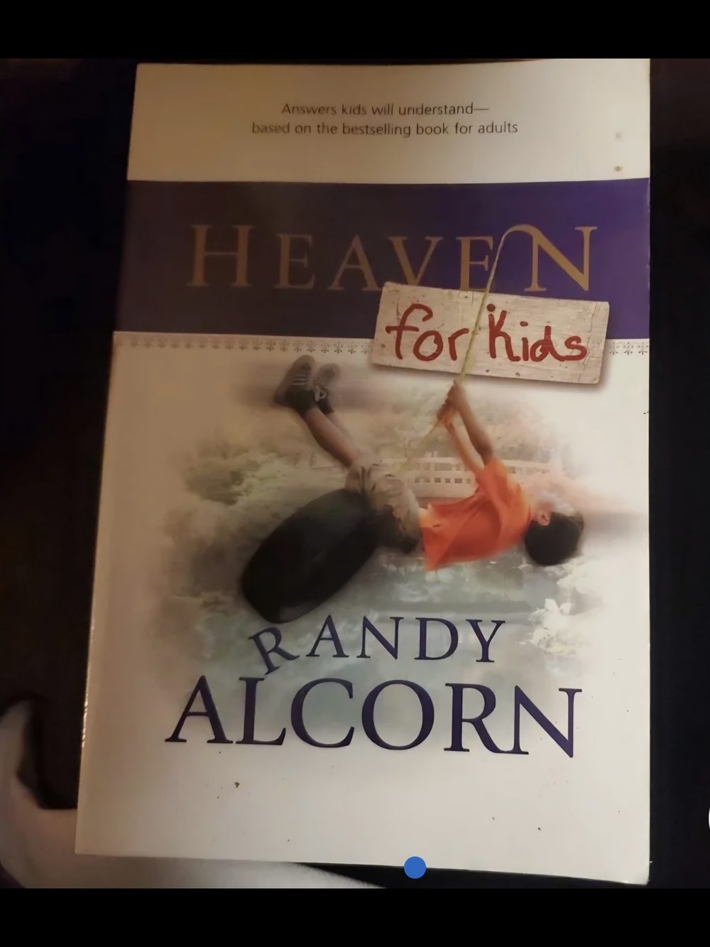 Heaven for Kids by Randy Alcorn - Children's Book, White & Purple Cover